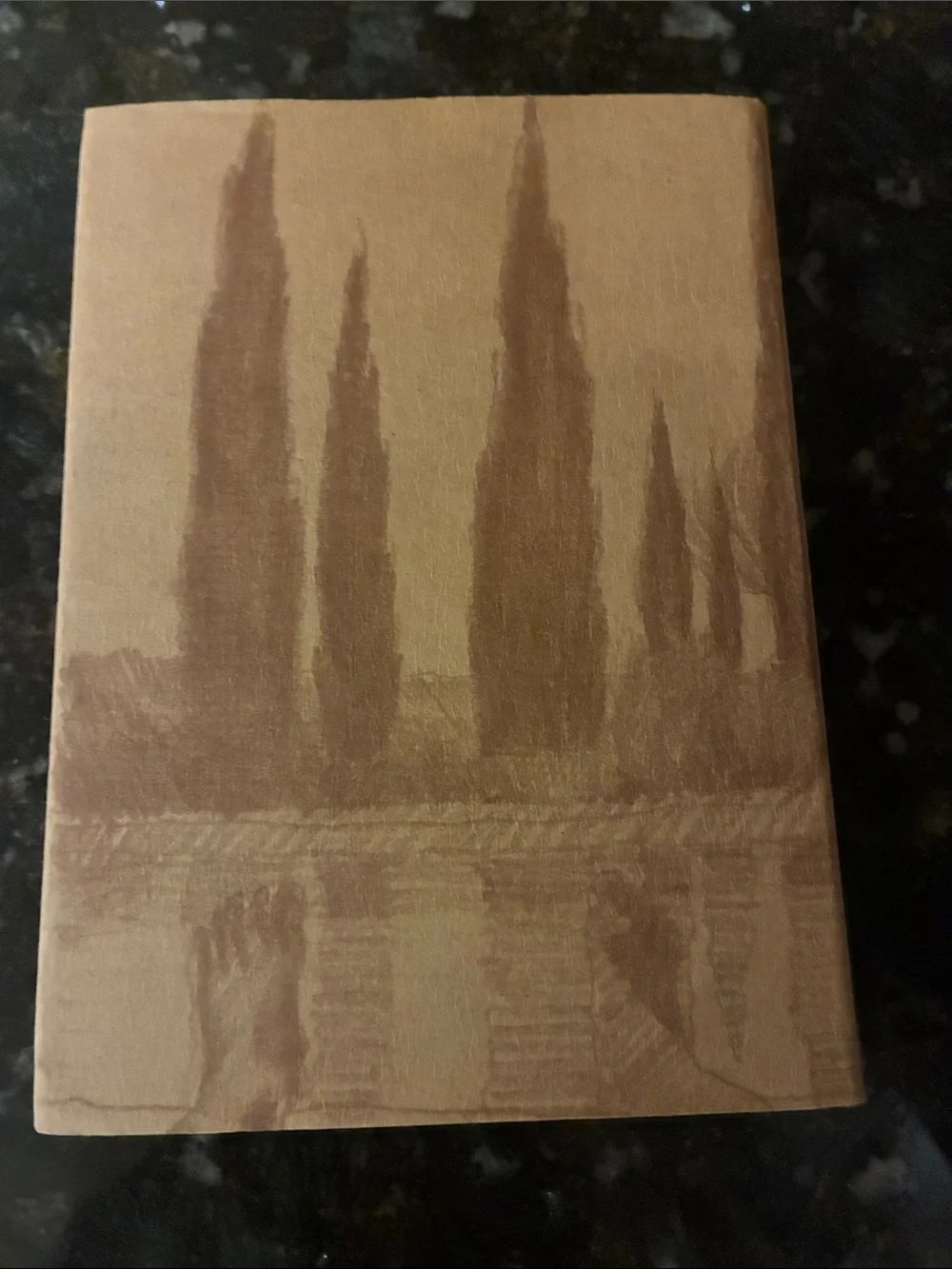 Italian Cities and Landscapes Sketchbook - Brown Cover